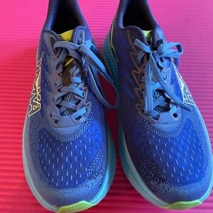 Hoka Vibrant Blue Athletic Shoes